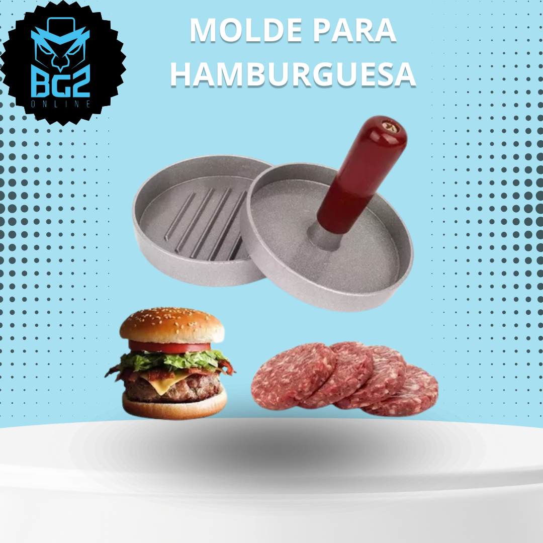 MOLDE PARA HAMBURGUESA