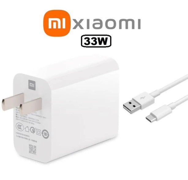 Cargador Xiaomi 33W Completo